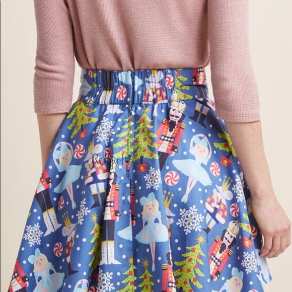Retrolicious Skirts Nutcracker Retrolicious Skirt Christmas New Xl